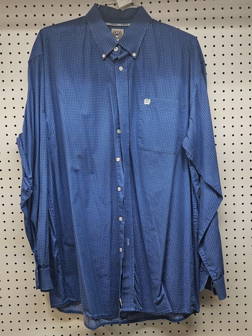 Cinch Mens Western L/S Prism Design Shirt XXL